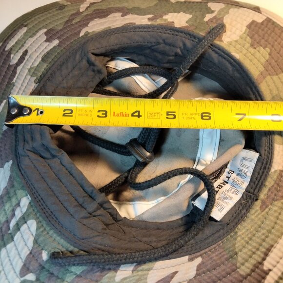 Urbane Camouflage Boonie Hat Steamboat Springs Colorado Camo Strap Youth 22 inch - Picture 8 of 8
